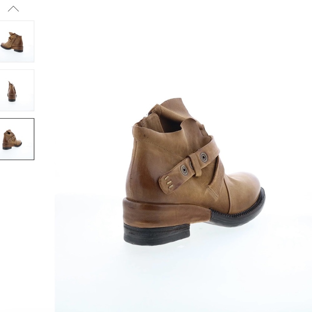 A.S.98 Martina Tan Ankle Booties - Picture 6 of 7